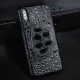 Crocodile & Alligator Leather Snap-on Case for iPhone - Black