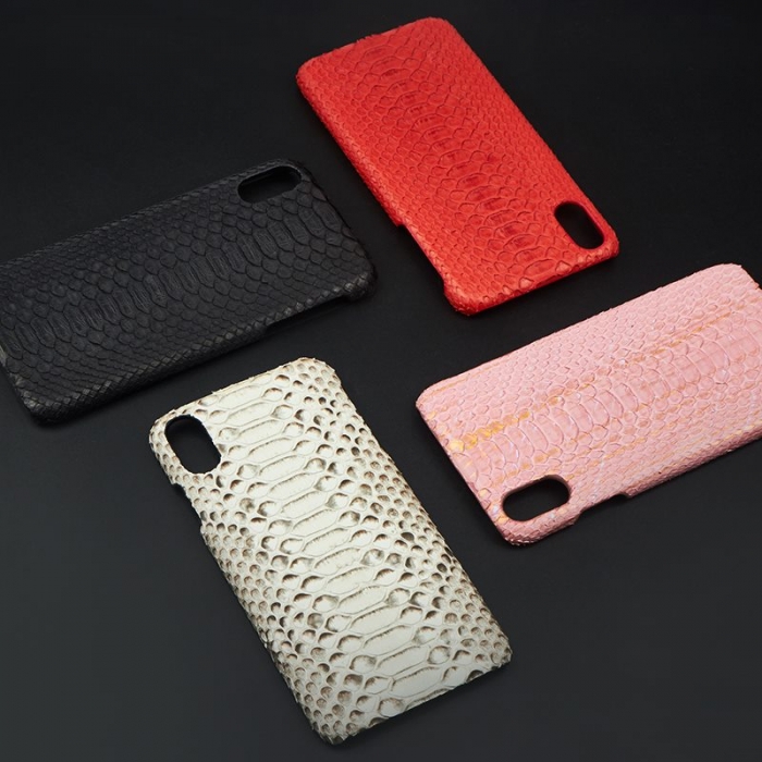Genuine Python Skin Cases for iPhone Xs, Xs Max