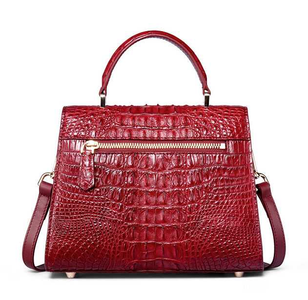 Ladies Designer Crocodile Handbag Shoulder Bag