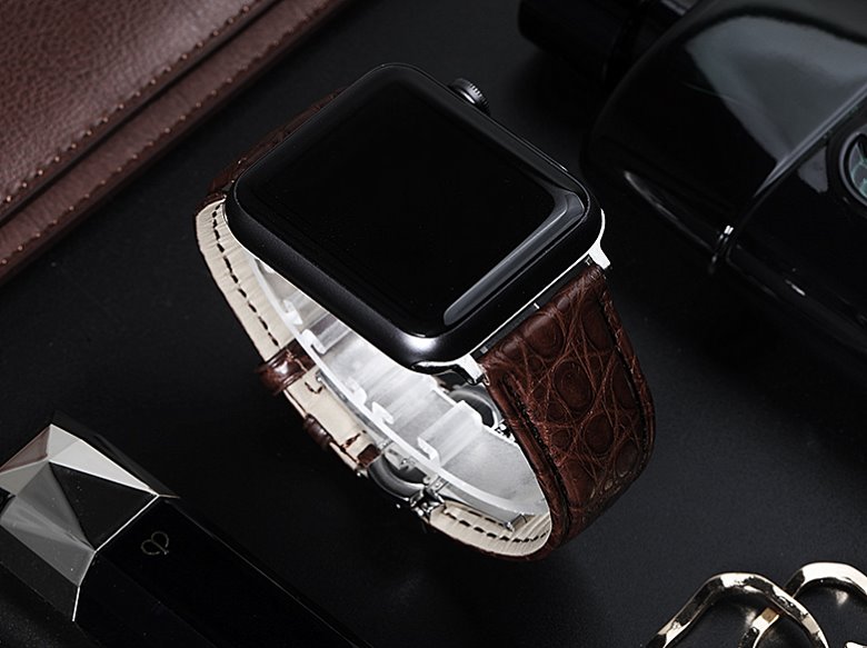 OURRUO’s alligator apple watch band