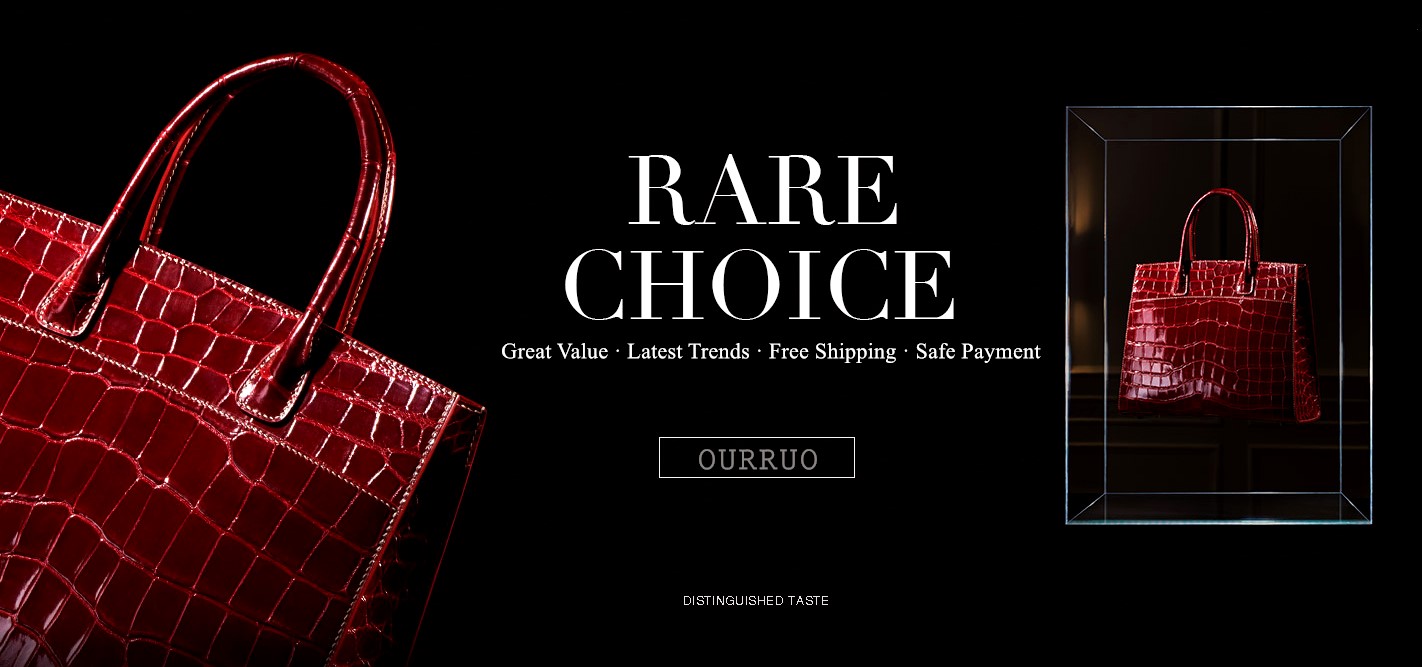 OURRUO's exotic leather accessories