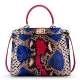 Snakeskin Handbag, Python Skin Crossbody Bag for Women