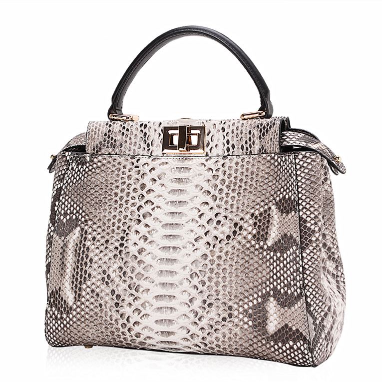 Snakeskin Handbags, Python Skin Crossbody Bags for Women