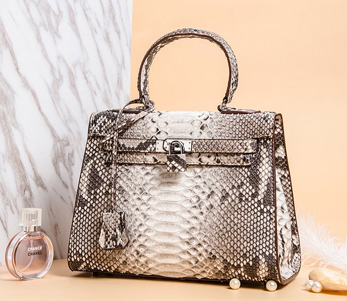 Python Skin Bag