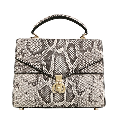 Malette python handbag Hermès Yellow in Python - 29704704