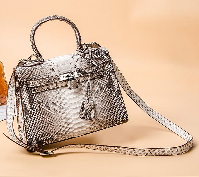 Python Skin Handbag