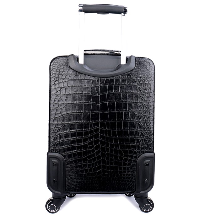 Classic Alligator Luggage Alligator Suitcase with Spinner Wheels