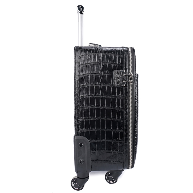 Classic Alligator Luggage Alligator Suitcase with Spinner Wheels