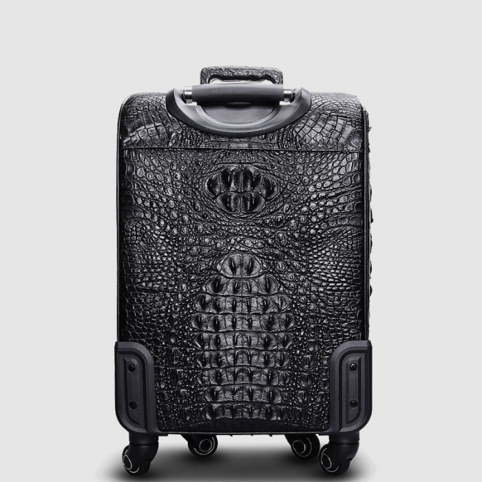 Crocodile Leather Luggage-Back