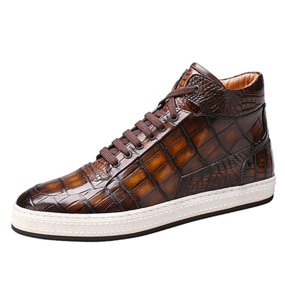 Alligator Leather Chukka Sneaker