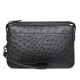 Men’s Ostrich Business Clutch Wrist Bag