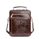 Small Crocodile Messenger Bag Crossbody Satchel Shoulder Bag