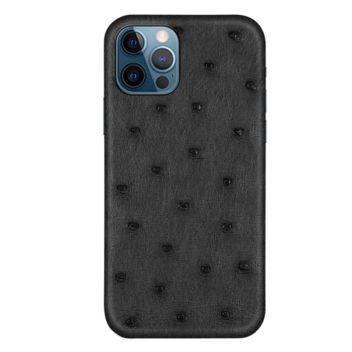 Ostrich Cases for iPhone 11, 12 Series-Black