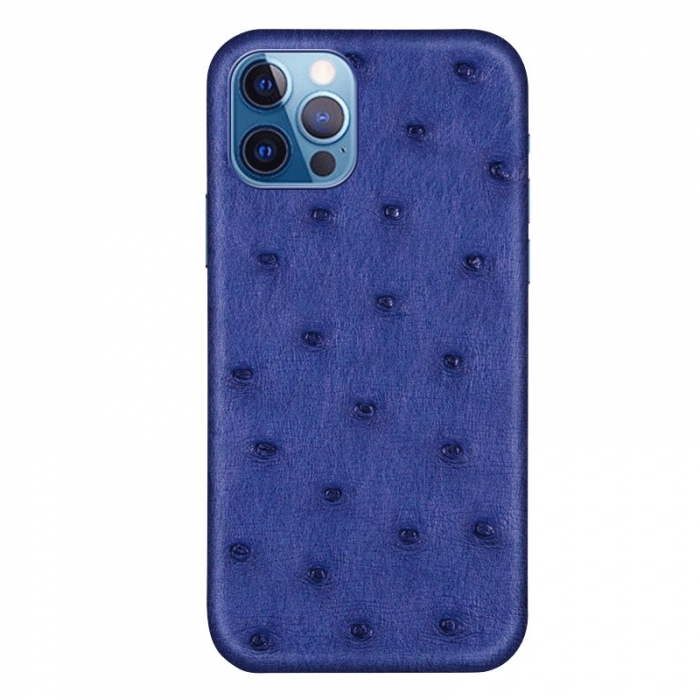 Ostrich Cases for iPhone 11, 12 Series-Blue