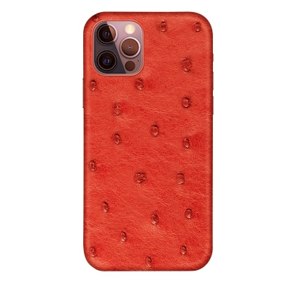 Ostrich Cases for iPhone 11, 12 Series-Red