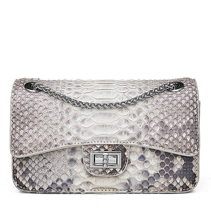 Python Skin Purse, Python Skin Clutch Bag Cross Body Bag