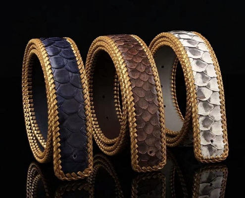 How to Take Care of Your Snakeskin Belts