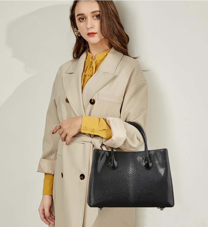 Stingray Leather Tote Handbags Shoulder Bags